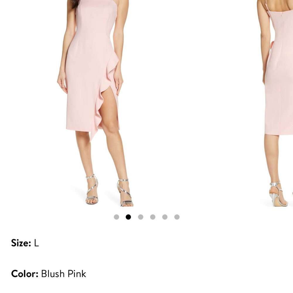 Blush pink dress